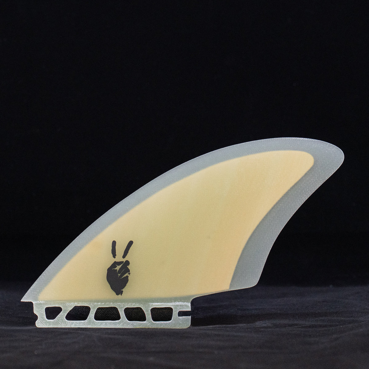 Cut Away Matte Wood Keel Fins (2 Fin Set)