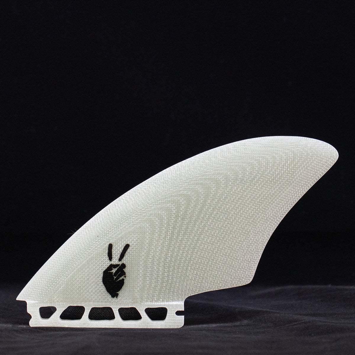 Cut Away Raw Keel Fins (2 Fin Set)