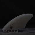 Cut away Raw Keel Fins Black (2 Fin Set)