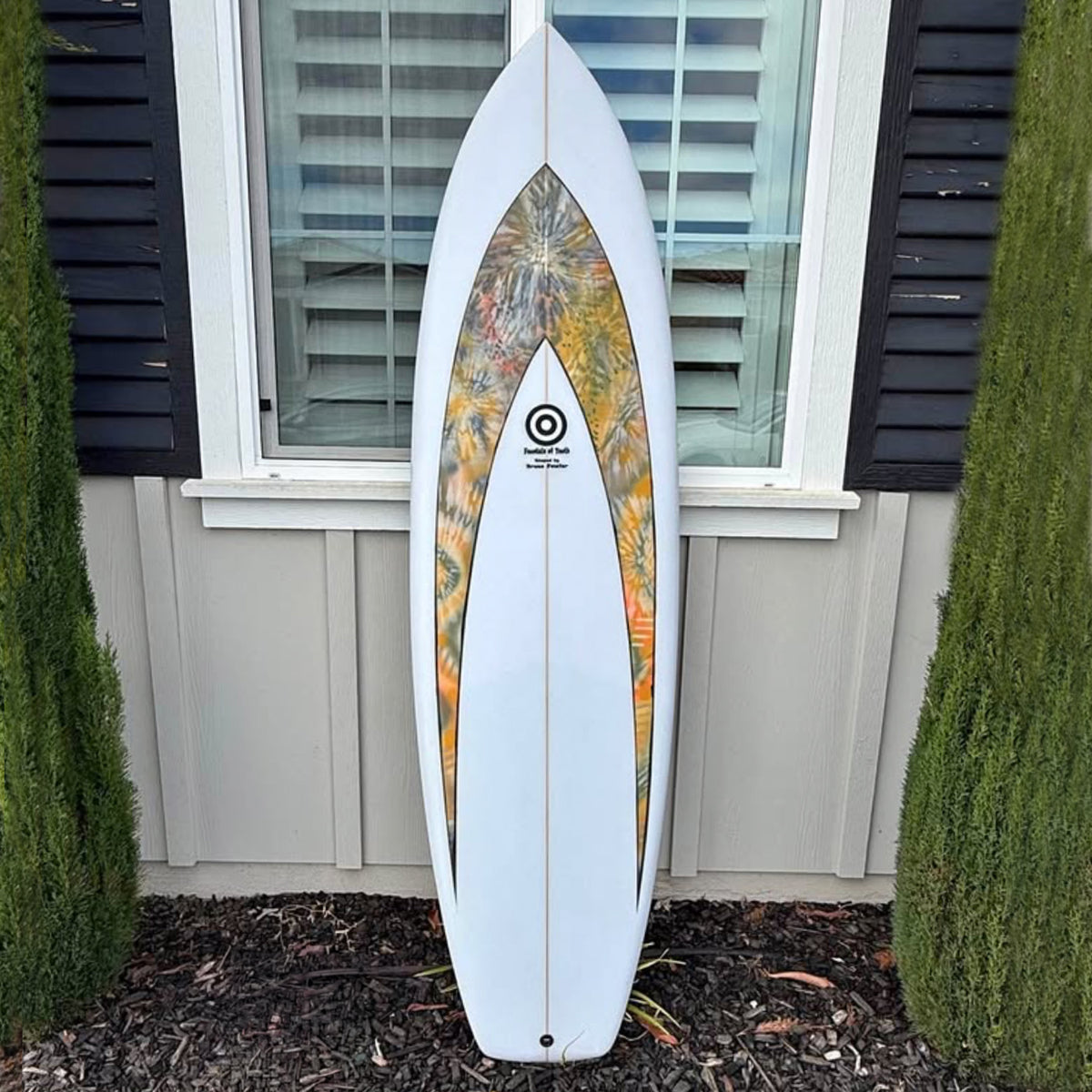 6’8” Fowler NVM Surfboard