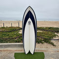 5'6" Fowler Twin Fin Fish