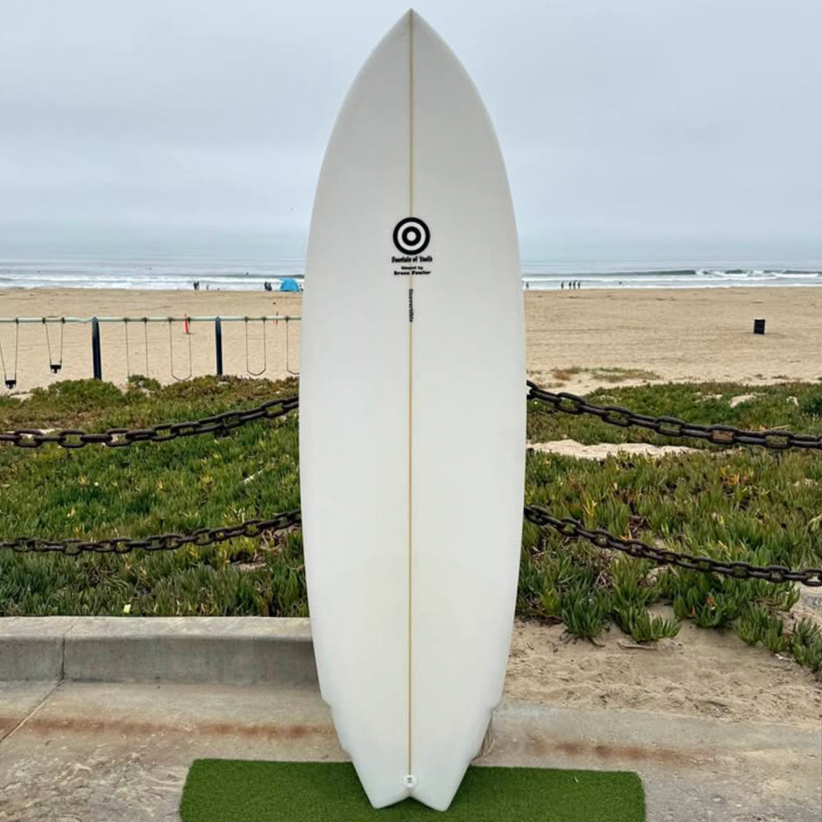 5’ 10” Fowler Convertible Surfboard 5-fin